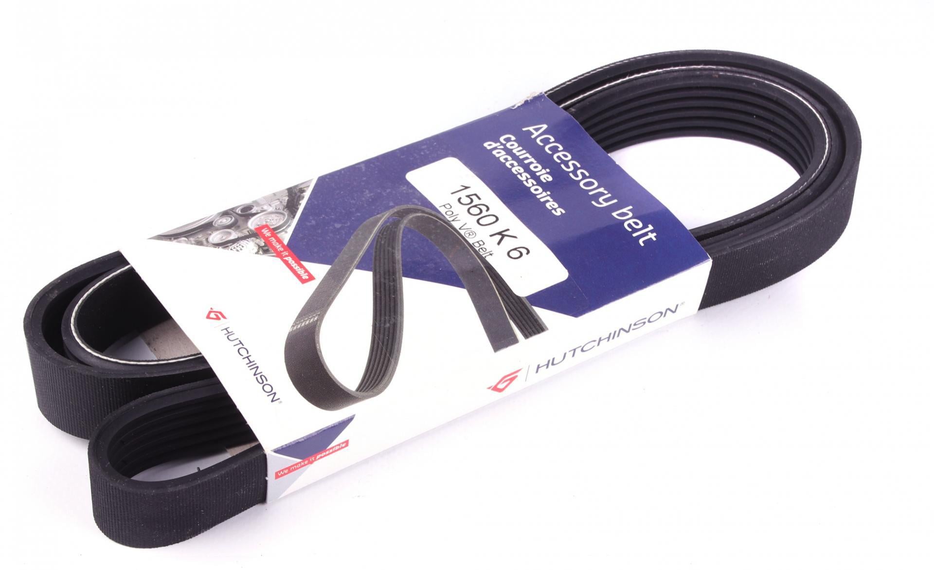 Ремень генератора HUTCHINSON для Citroen Berlingo/Peugeot Partner 1.1/1.4 96-08 (6PK1560 1560 K 6)