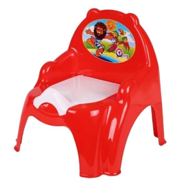 Горшок детский ТехноК большой со съемной чашей Красный (3244) Горшок детский ТехноК большой со съемной чашей Красный (3244)