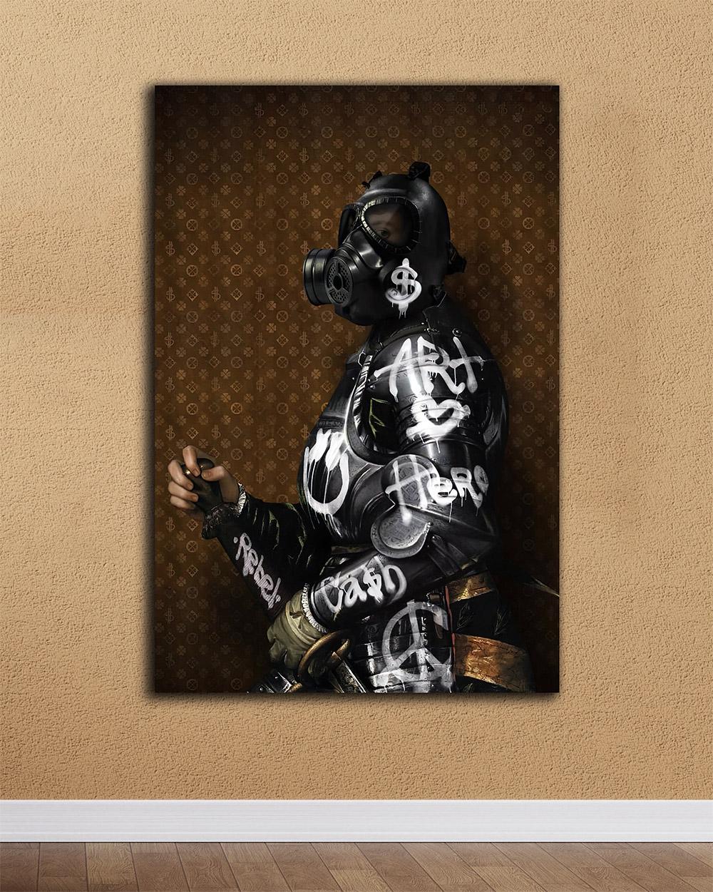 Картина для интерьера Рыцарь Современности АРТ 40х60 см (MIX-258)