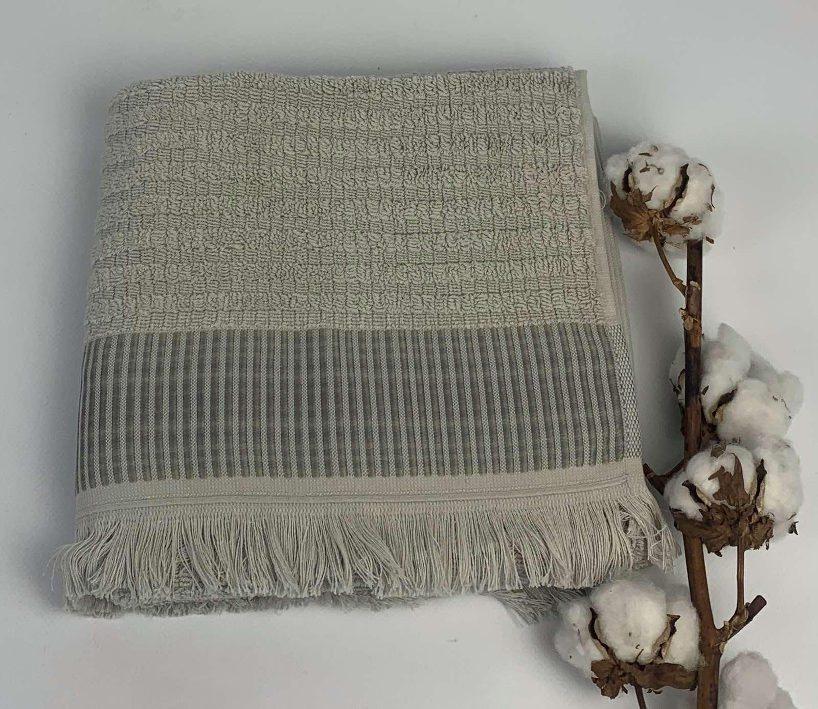 Полотенце Pupilla Ekose 50x90 см Светло-серый (CN31445)