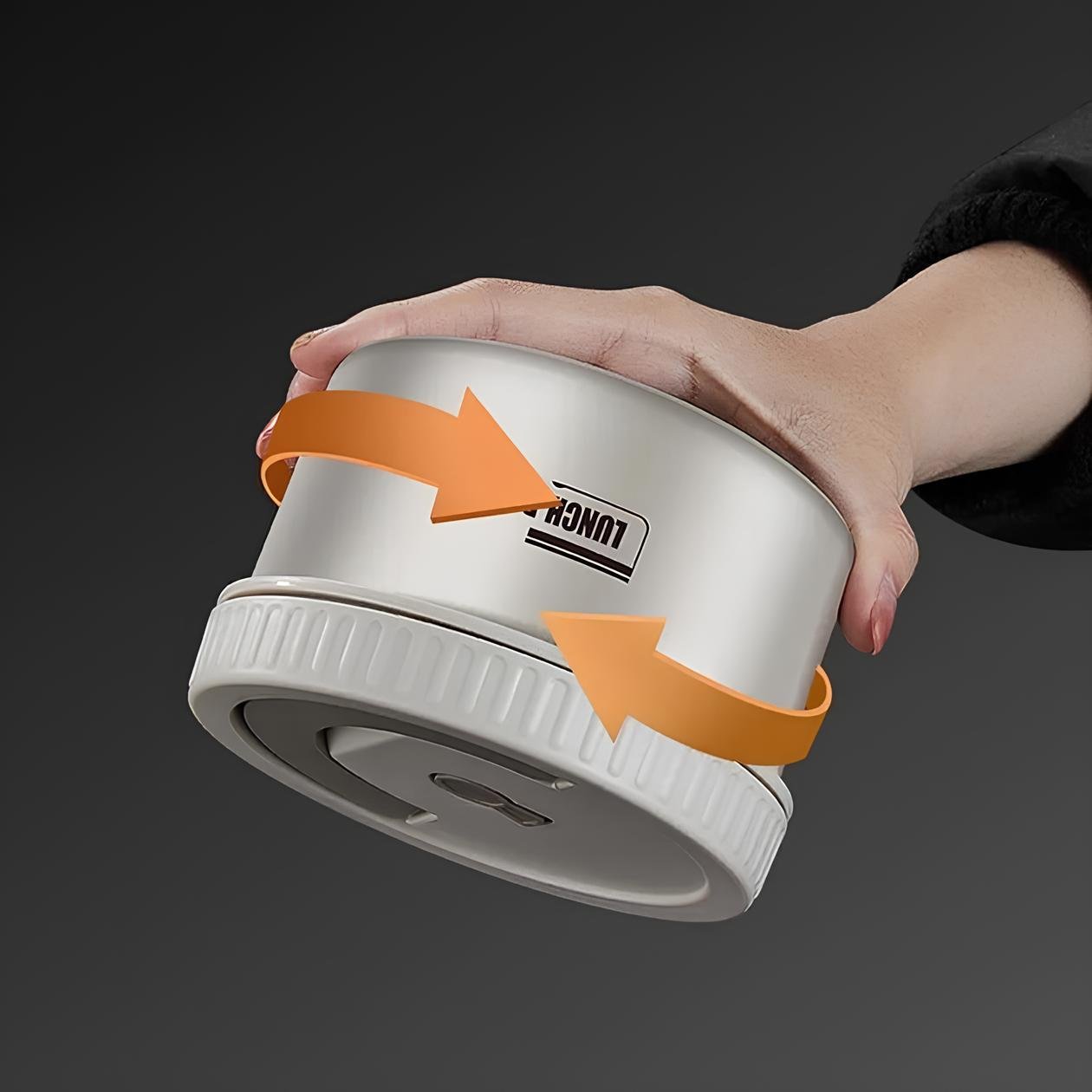 Ланч-бокс с термосумкой из нержавеющей стали Бежевый (2549773091) - фото 5 Ланч-бокс с термосумкой из нержавеющей стали Бежевый (2549773091) - фото 5