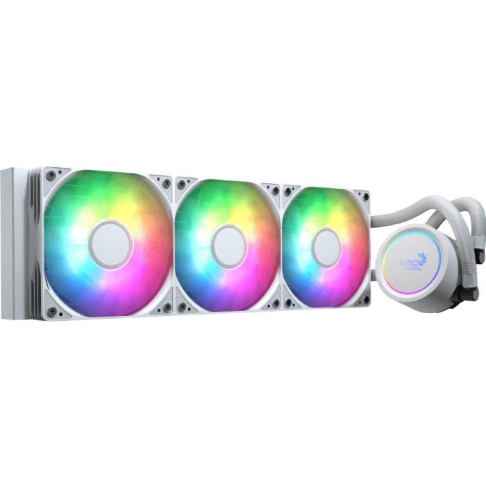Система водяного охлаждения AeroCool Abyss L360R 360 мм 320 Вт 3 вентилятора 120 мм 1800 об/мин Белый (ACLA-AB36117.21)