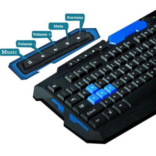 Клавіатура з мишкою Keyboard HK-8100 - фото 2