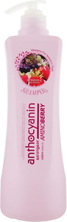 Шампунь для чутливого волосся Aminoberry Sensitive 1000 мл (1037483180) - фото 4 Шампунь для чутливого волосся Aminoberry Sensitive 1000 мл (1037483180) - фото 4