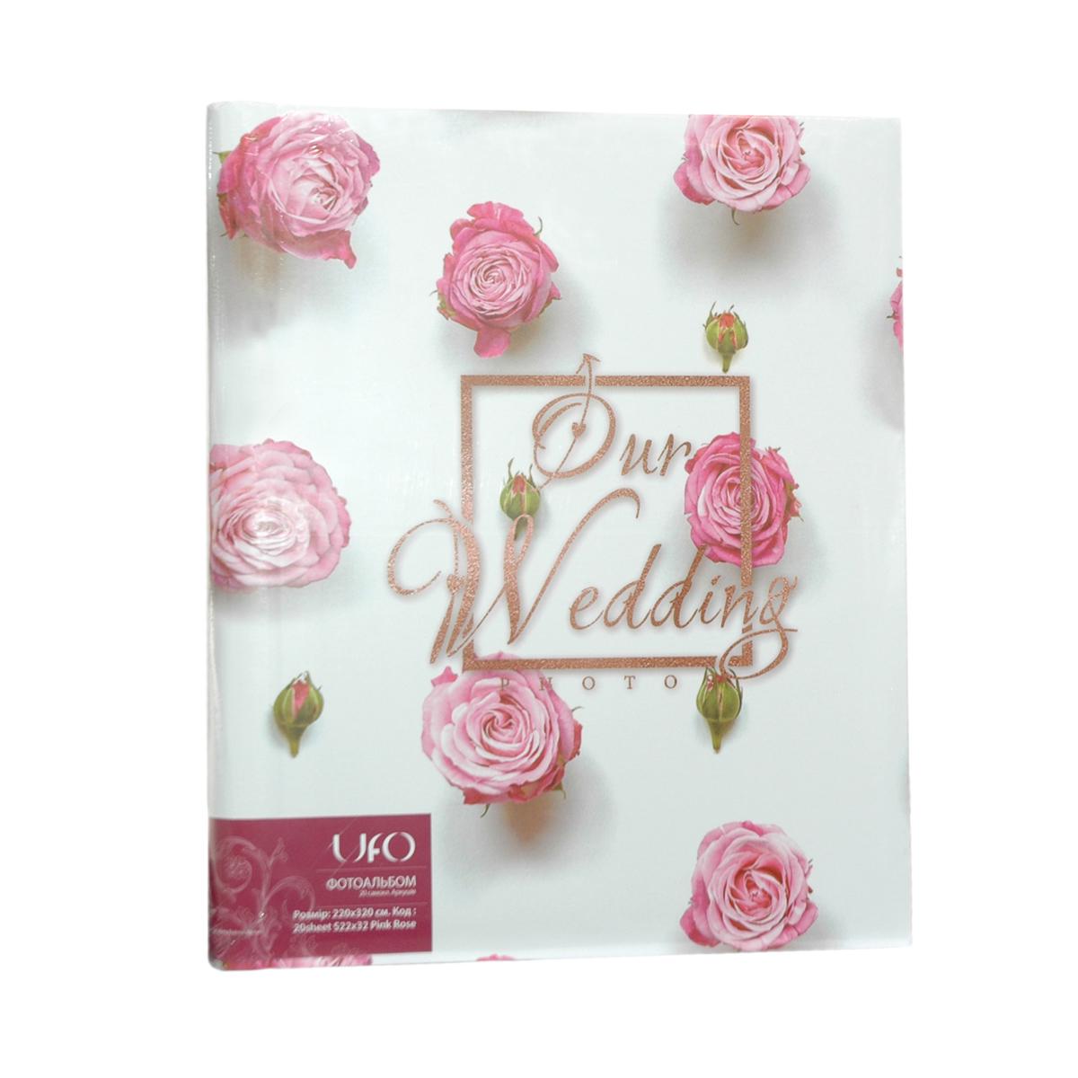 Фотоальбом UFO 20sheet S22x32 Pink Rose
