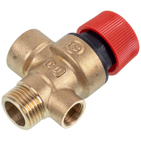 Предохранительный клапан 998447 для газового котла Ariston 3 бар 1/2'' 1/4'' (00000051285) Предохранительный клапан 998447 для газового котла Ariston 3 бар 1/2'' 1/4'' (00000051285)