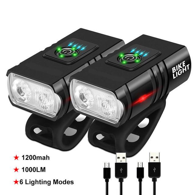 Фонарь аккумуляторный Bike Light BK-02 Pro велосипедный - фото 3