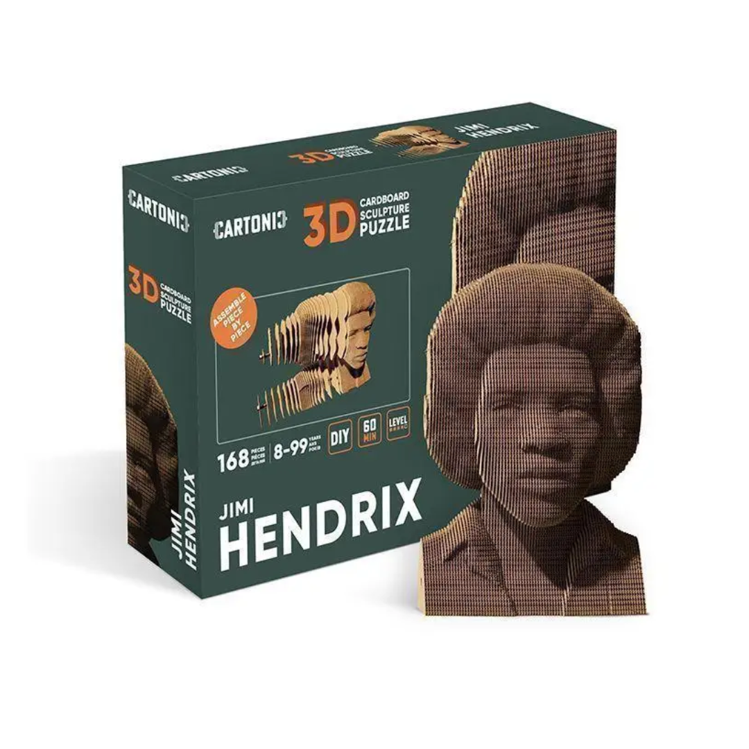 Пазл-конструктор 3D картонный Cartonic 3D Puzzle JIMI H Джими Хендрикс (33394543)