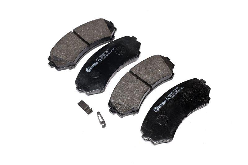 Гальмівні колодки дискові BREMBO Mazda mpv Mitsubishi Pajero передні (P54029)
