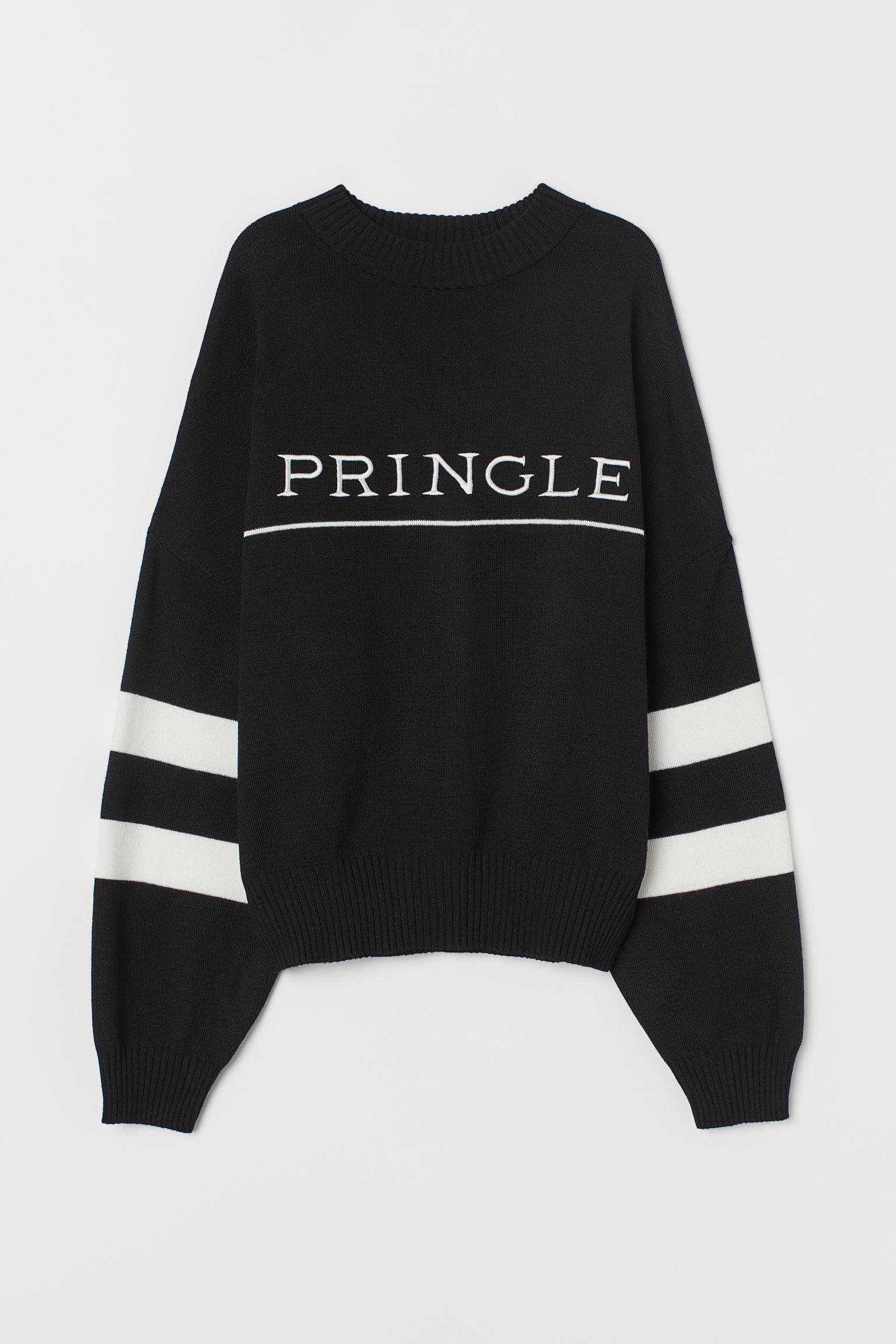 Свитер с принтом M Черный (8044080wt)