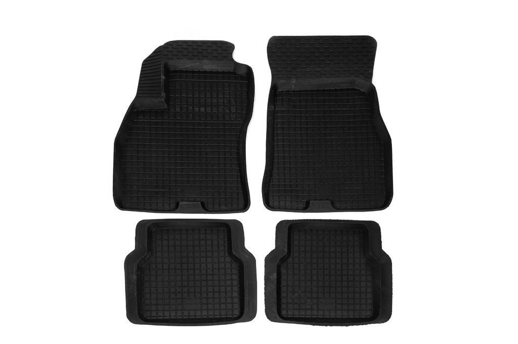 Коврики автомобильные с бортиком Polytep для Fiat Doblo II 2010-2022 г резина 4 шт. (113092)