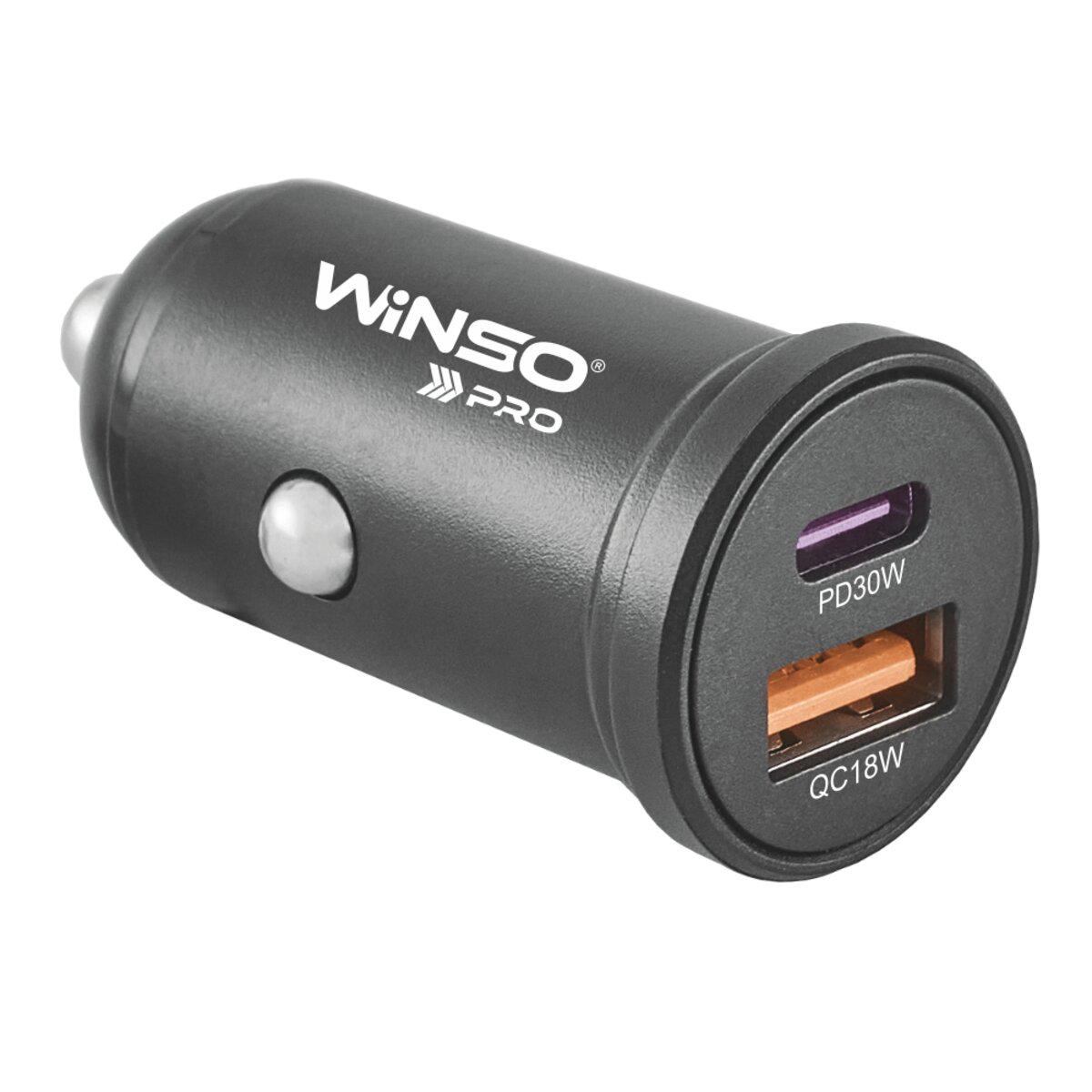 Зарядное устройство WINSO 48 W 1xUSB-C+1xUSB-A