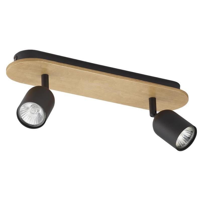 Спот TK-Lighting Top Wood 2 BK (3291)