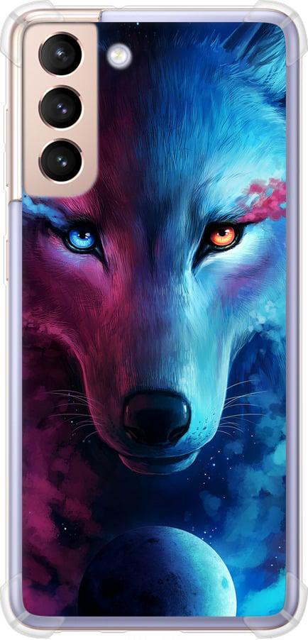 Чехол на Samsung Galaxy S21 Арт-волк (3999sp-2114-42517)