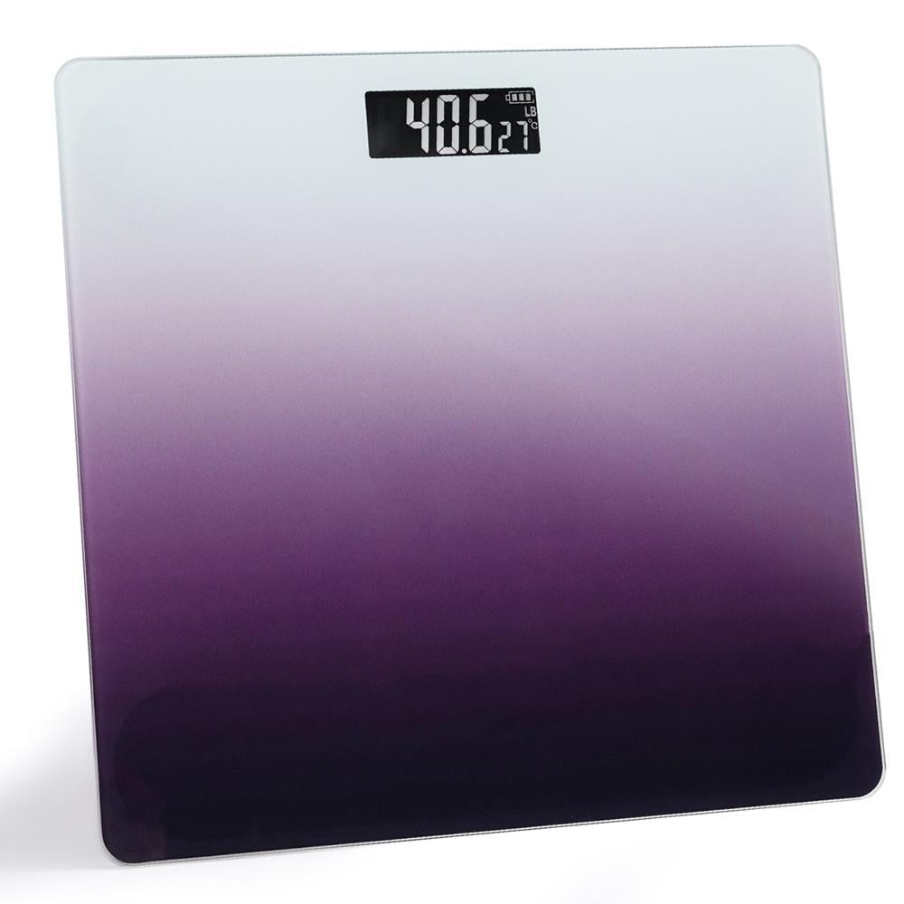 Весы напольные электронные LOSSO FS -2611 аккумуляторные Сиреневый (463112054)