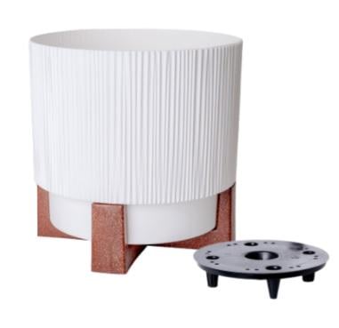 Горшок пластиковый 2,8 л 20 см Осло (128024//{СГ120226}