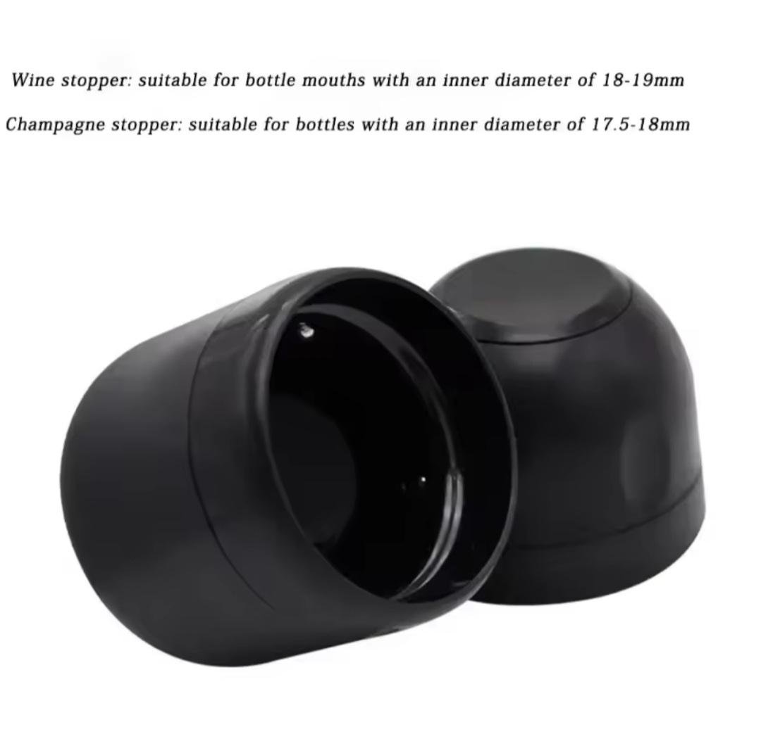 Пробка для вина багаторазова вакуумна Mini wine stopper (2543990715) - фото 7