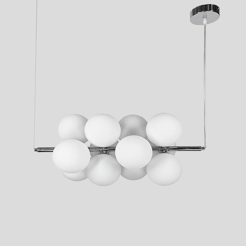 Люстра Holly на 12 плафонів Хром (S016/12 CH+WT)