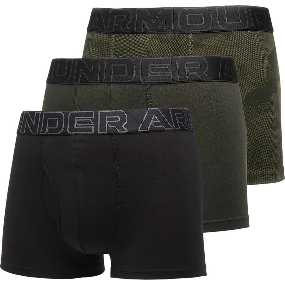Трусы боксерки Under Armour PERFORMANCE COTTON 3IN 3-PACK PRINTED BOXERJOCK 1383892-392 3 шт. M Черный/Оливковый/Хаки (60100-48) Трусы боксерки Under Armour PERFORMANCE COTTON 3IN 3-PACK PRINTED BOXERJOCK 1383892-392 3 шт. M Черный/Оливковый/Хаки (60100-48)