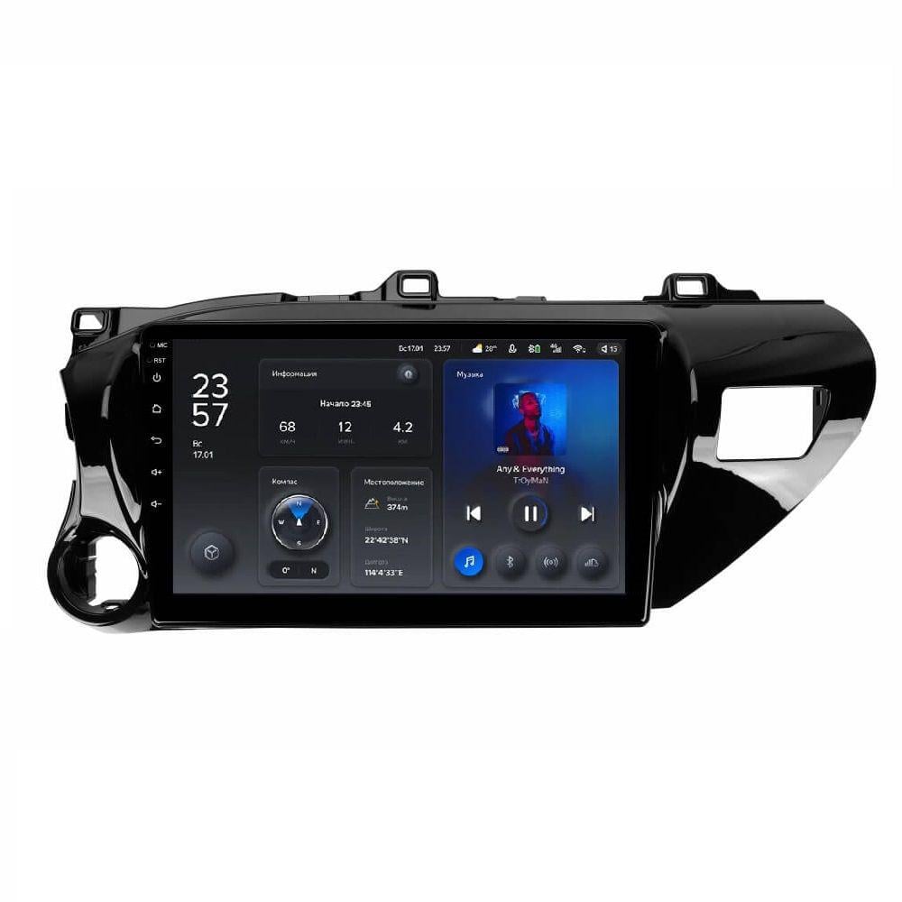 Магнитола штатная Teyes X1 2/32 GB для Wi-Fi Toyota Hilux Pick Up AN120 2015-2020 г. 10" (AR-67207)