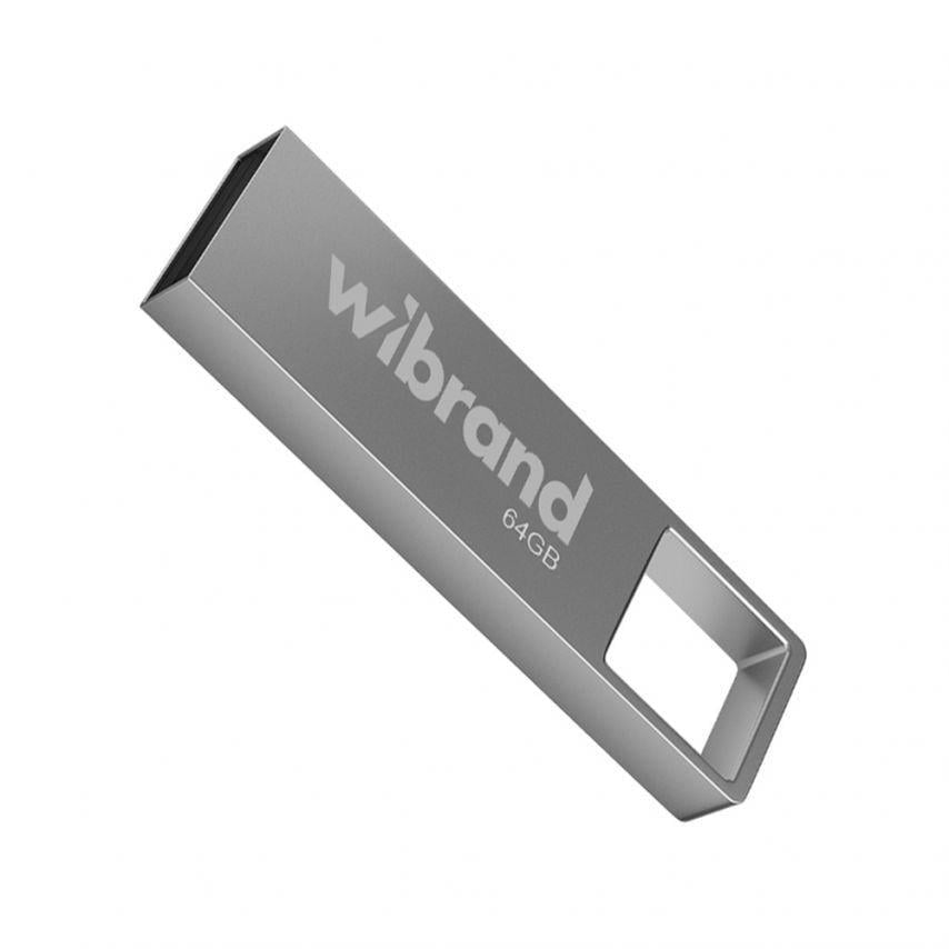 Флэш-память USB Wibrand Shark 64 GB/USB 2,0 Silver Флэш-память USB Wibrand Shark 64 GB/USB 2,0 Silver