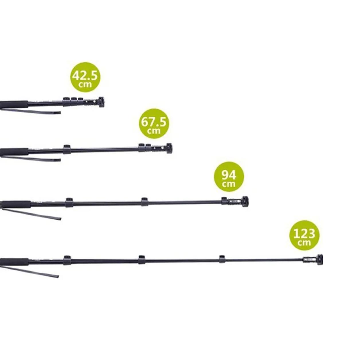 Монопод-штатив Yunteng YT-1288 Pro телескопический со съемной кнопкой 125 см Black (YT 1288) - фото 7 Монопод-штатив Yunteng YT-1288 Pro телескопический со съемной кнопкой 125 см Black (YT 1288) - фото 7