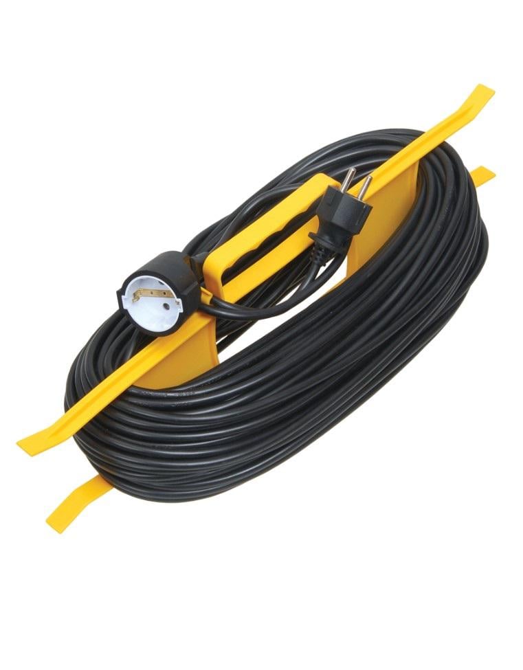 Подовжувач на рамці універсальний мама-папа з кабелем 30 м IP20 1 мм (33054074)