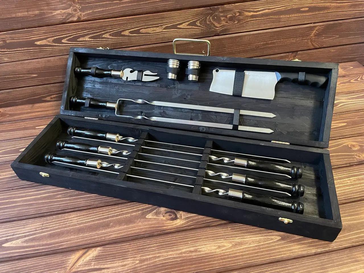 Набір шампурів Озерний у кейсі (10642751)