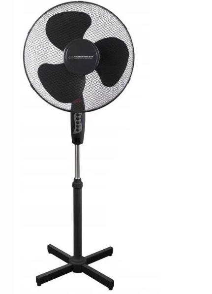 Вентилятор напольный Esperanza EHF001KK Hurricane 50 Вт Black