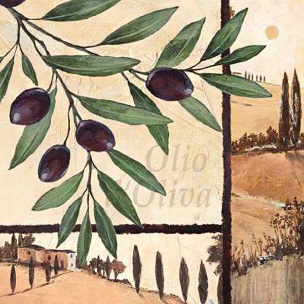 Салфетки для декупажа Ambiente Оливковая ветка 18,5г/м2 33х33 см 20 шт. 12 пач. (8712159144413)