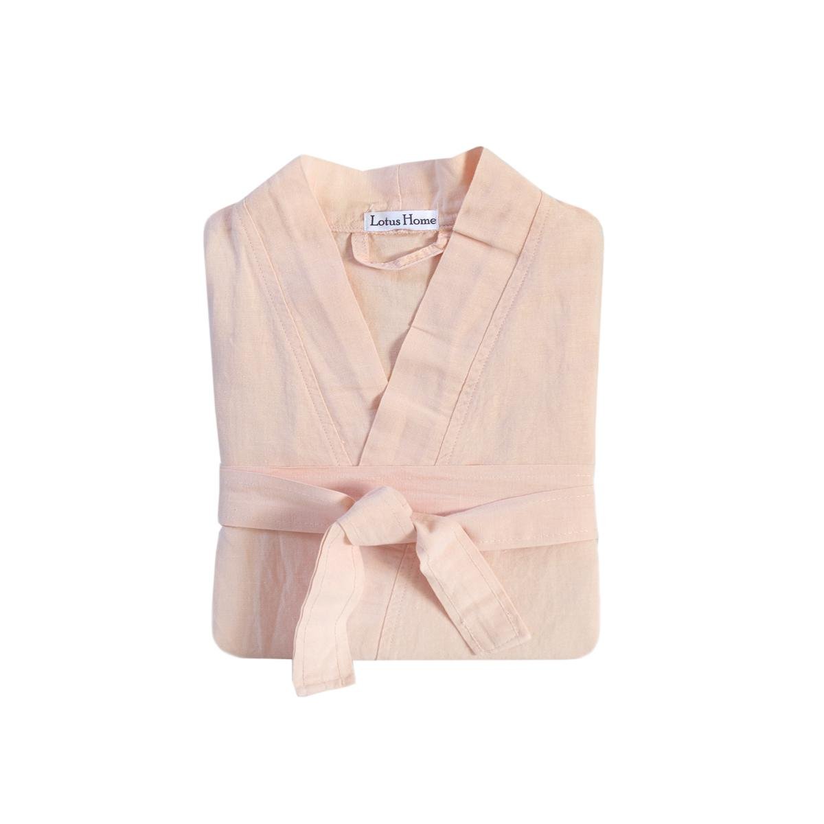 Халат-кимоно Lotus Home Madrida из льна S/M Пудровый (26029380) Халат-кимоно Lotus Home Madrida из льна S/M Пудровый (26029380)