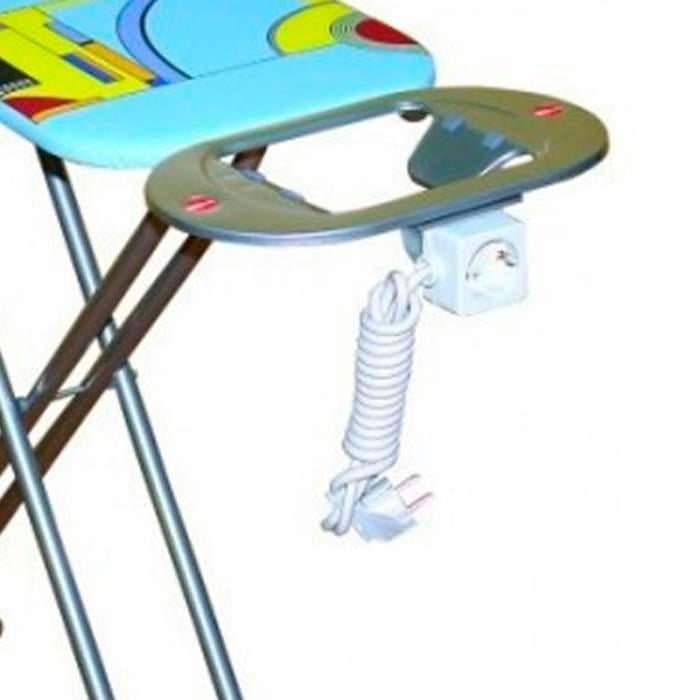 Прасувальна дошка Eurogold 8998 110х30 см з розеткою - фото 2 Прасувальна дошка Eurogold 8998 110х30 см з розеткою - фото 2