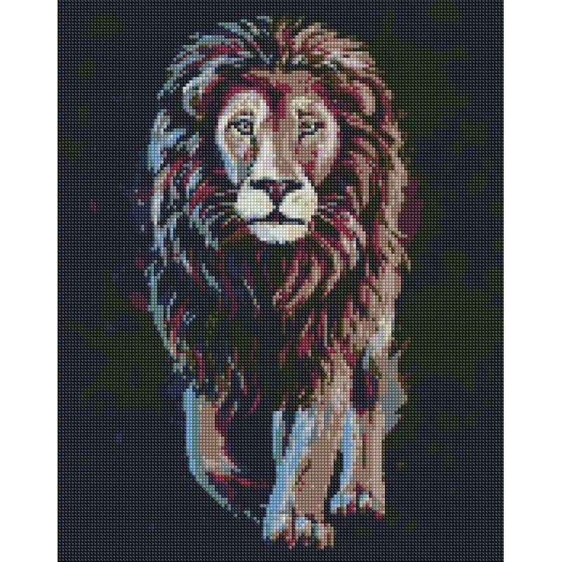 Алмазная мозаика Идейка Гордость джунглей 40x50 см (AMO7306)