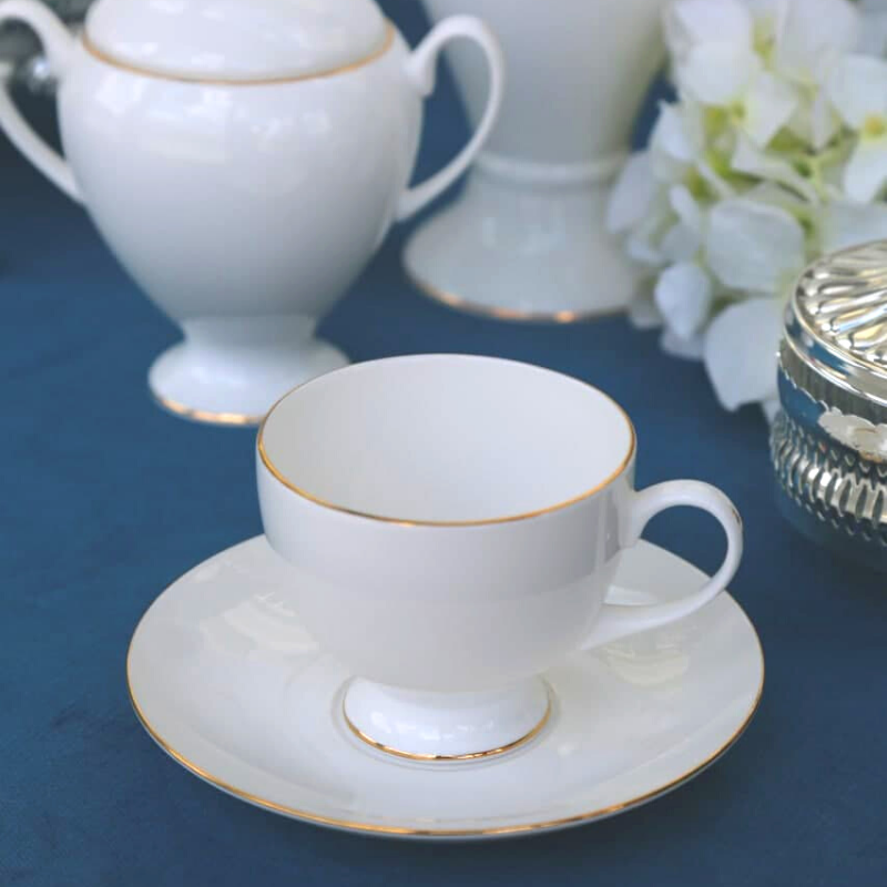 Сервіз чайний Sakura Lily of the valley 14 пр. на 6 персон - фото 2 Сервіз чайний Sakura Lily of the valley 14 пр. на 6 персон - фото 2