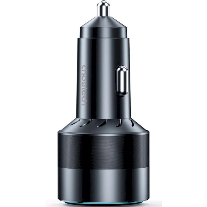 Зарядний пристрій Choetech TC0011 3xUSB 124W Black (TC0011-BK) - фото 2 Зарядний пристрій Choetech TC0011 3xUSB 124W Black (TC0011-BK) - фото 2