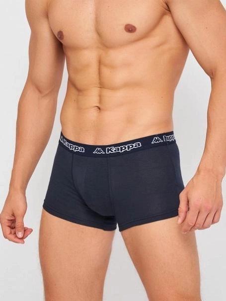 Трусы-боксеры Kappa Boxer Uomo Elastico Esterno logato XL Темно-синий (K1211 BluNavy XL)