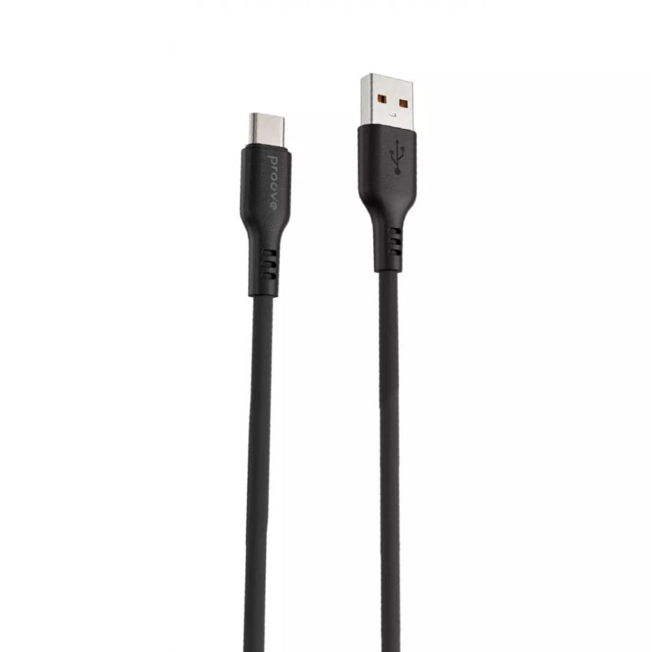 Кабель Proove Rebirth Type-C 2.4A 1 м Black