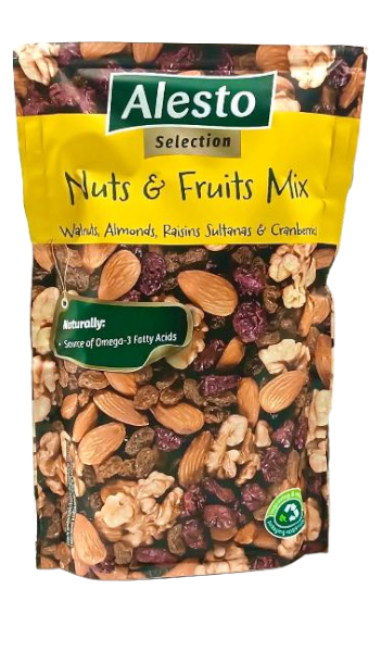 Смесь орехов/сухофруктов Alesto Nut Fruit Mix с клюквой и миндалем 200 г 3 шт. - фото 1