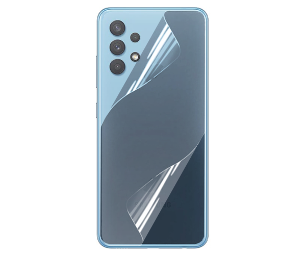 Пленка противоударная гидрогелевая Hydrogel Film для Samsung Galaxy A32 4G на заднюю панель Transparent