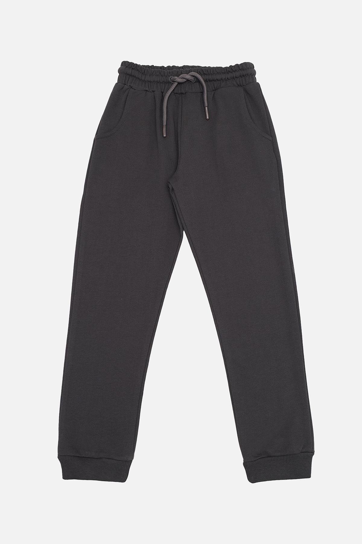 Брюки спортивные для мальчика 128 см Графит (ЦБ-00272535) Брюки спортивные для мальчика 128 см Графит (ЦБ-00272535)