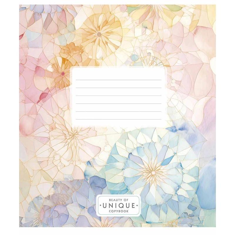 Шкільний зошит Unique 024-3372L-4 в лінію 24 аркуша (RLT43386)