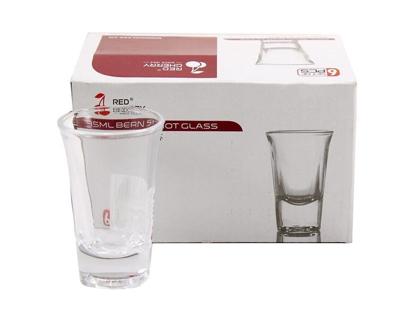 Набор стаканов стеклянных Ristal 35 мл 6 шт. (CY003)