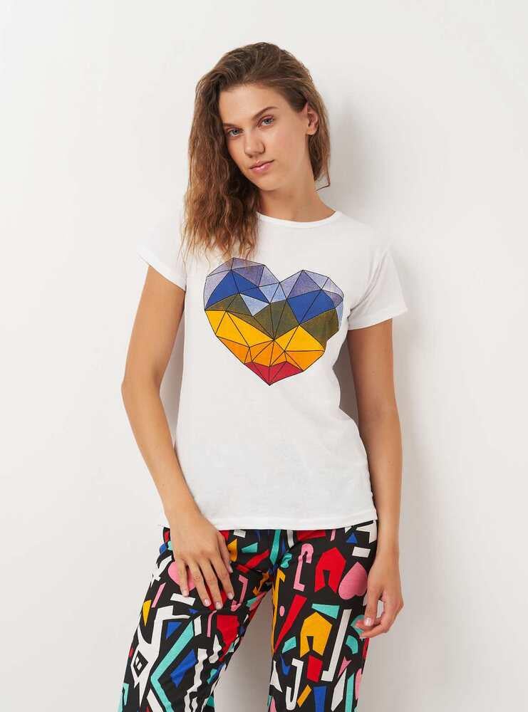 Пижама Carla Mara 1262x01 женская S Белый - фото 4 Пижама Carla Mara 1262x01 женская S Белый - фото 4