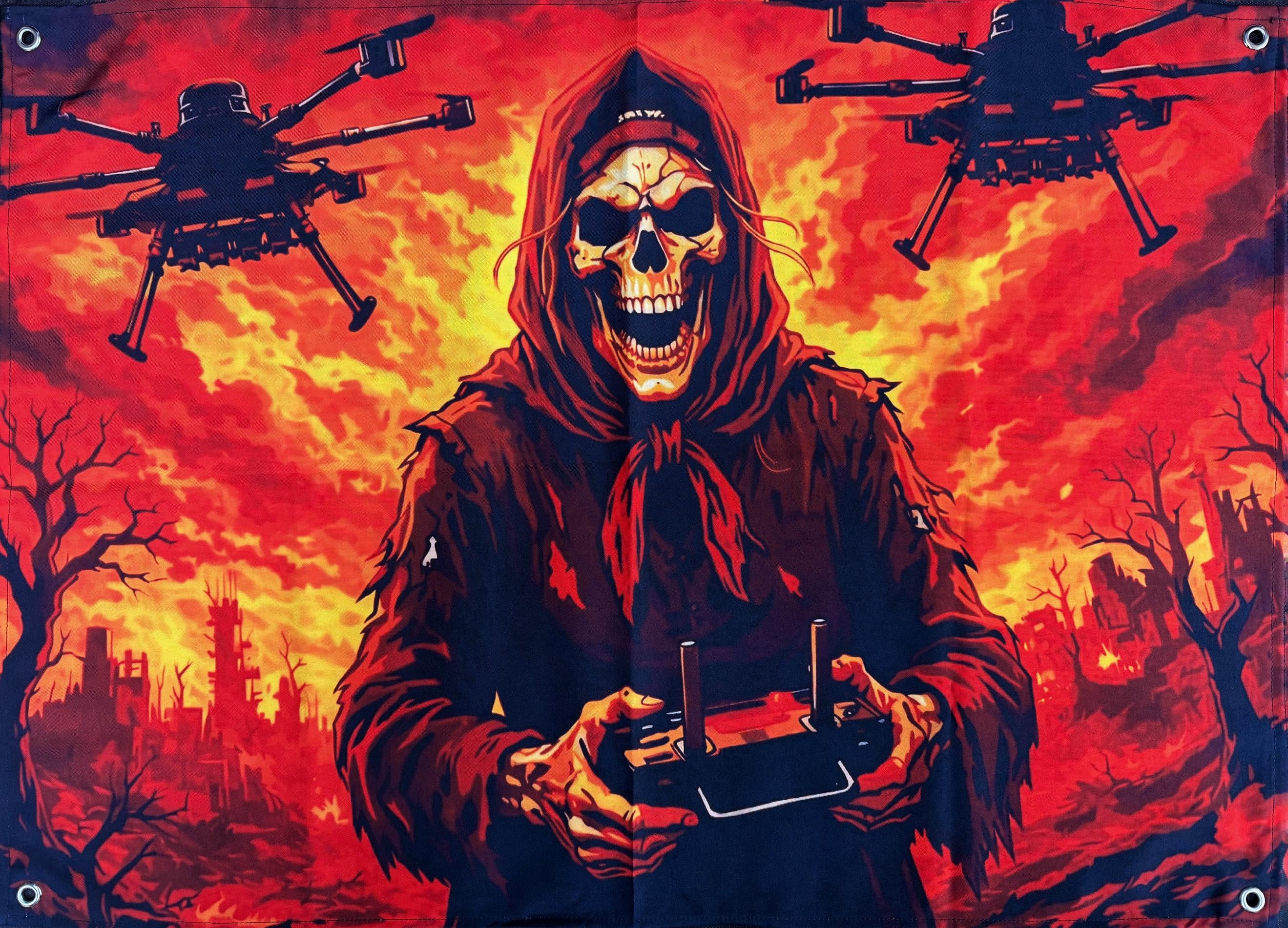 Банер Пекельні дрони 900х600 мм (32648116) Банер Пекельні дрони 900х600 мм (32648116)