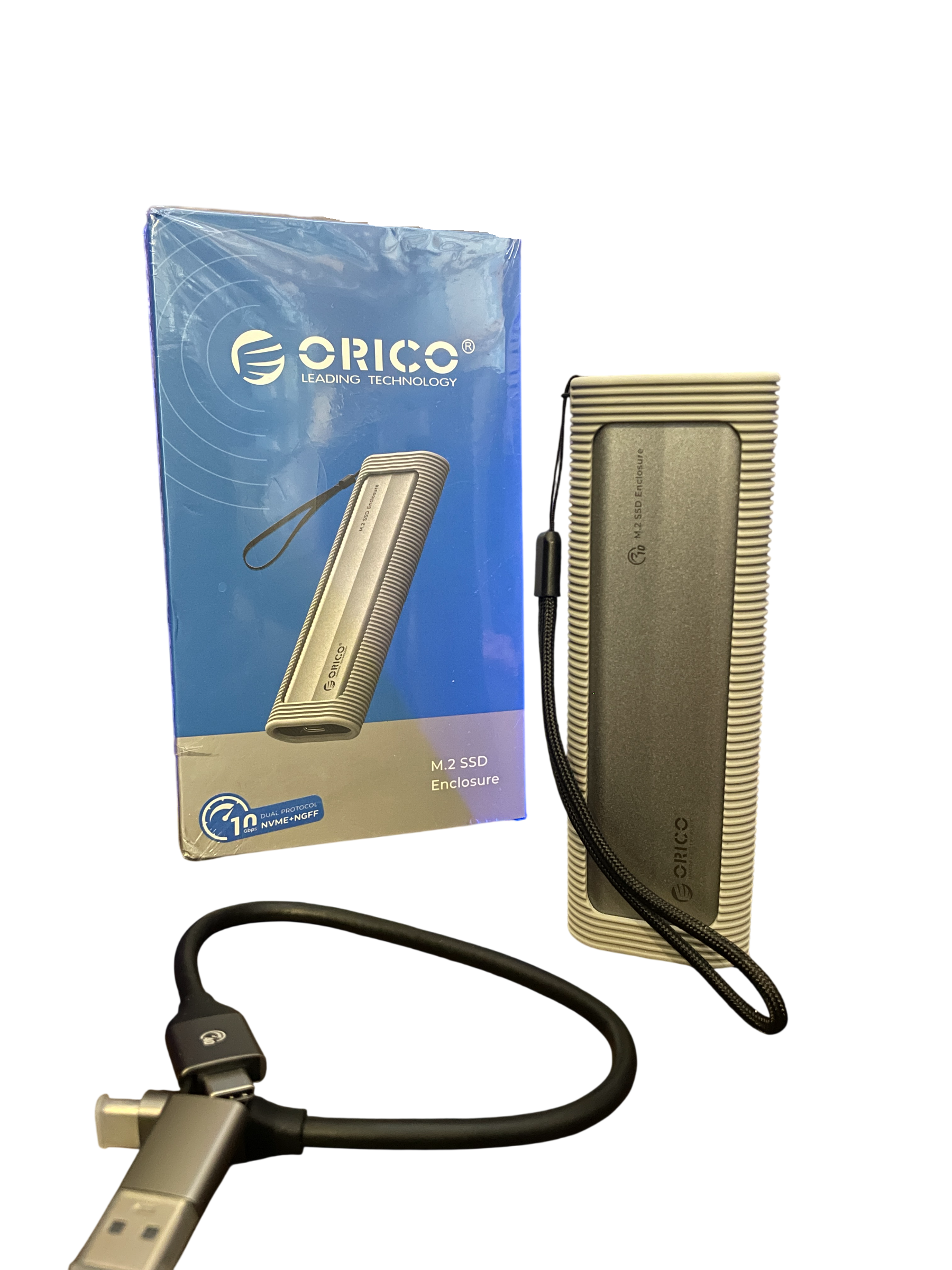 SSD-диск внешний Orico M.2 в силиконовом чехле 250 Гб (36486886)