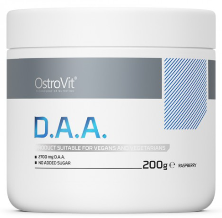 Стимулятор тестостерона даспаргиновая кислота OstroVit DAA Малина 200 г