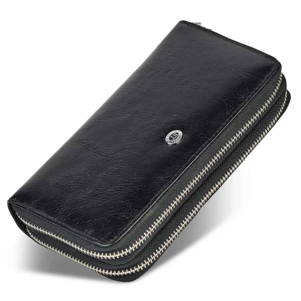 Клатч із натуральної шкіри ST Leather B139-3 Чорний