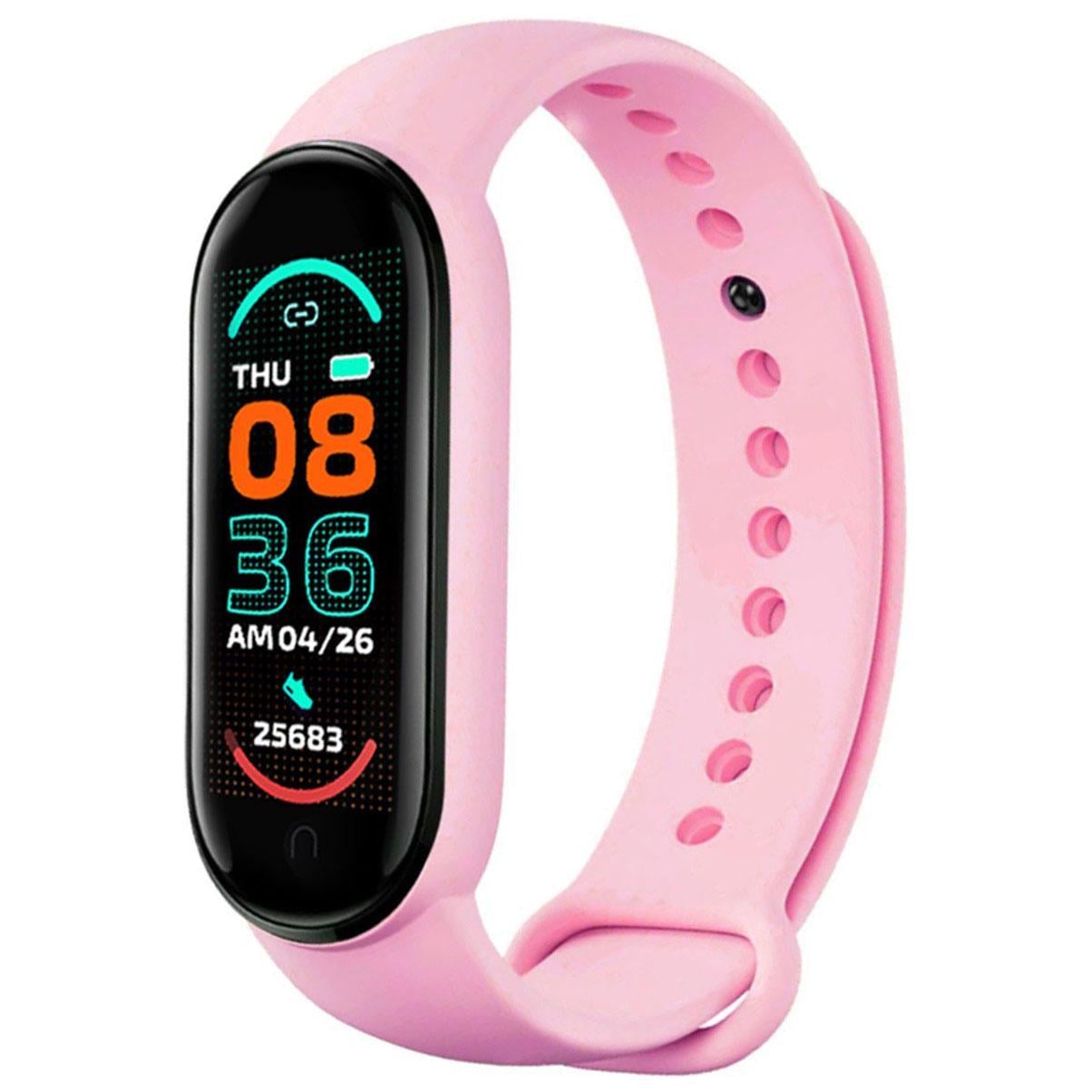 Смарт часы FitPro Smart Band M6 Розовый