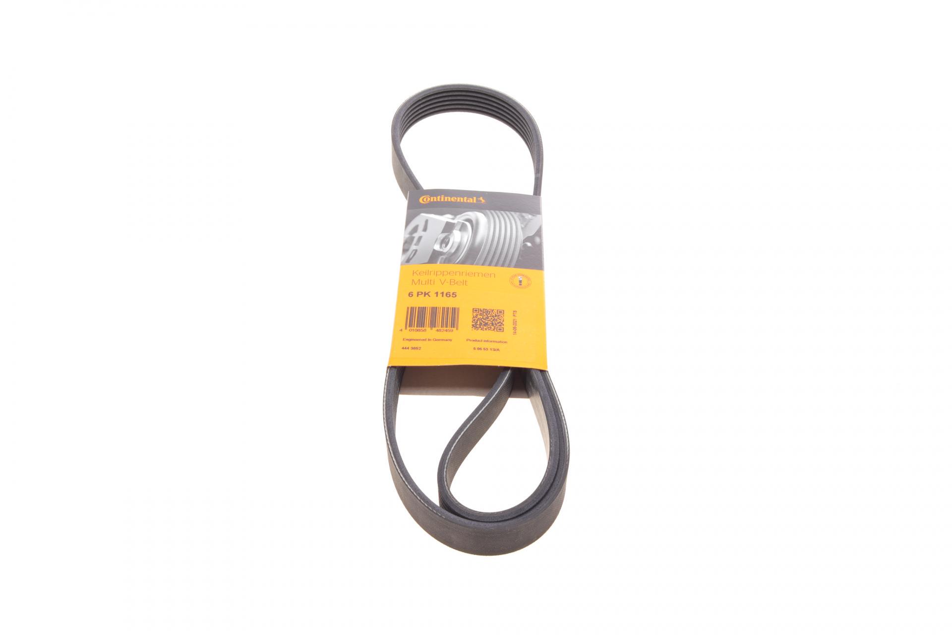 Ремень генератора Continental Citroen Jumper/Peugeot Boxer 3.0HDI (6PK1165)