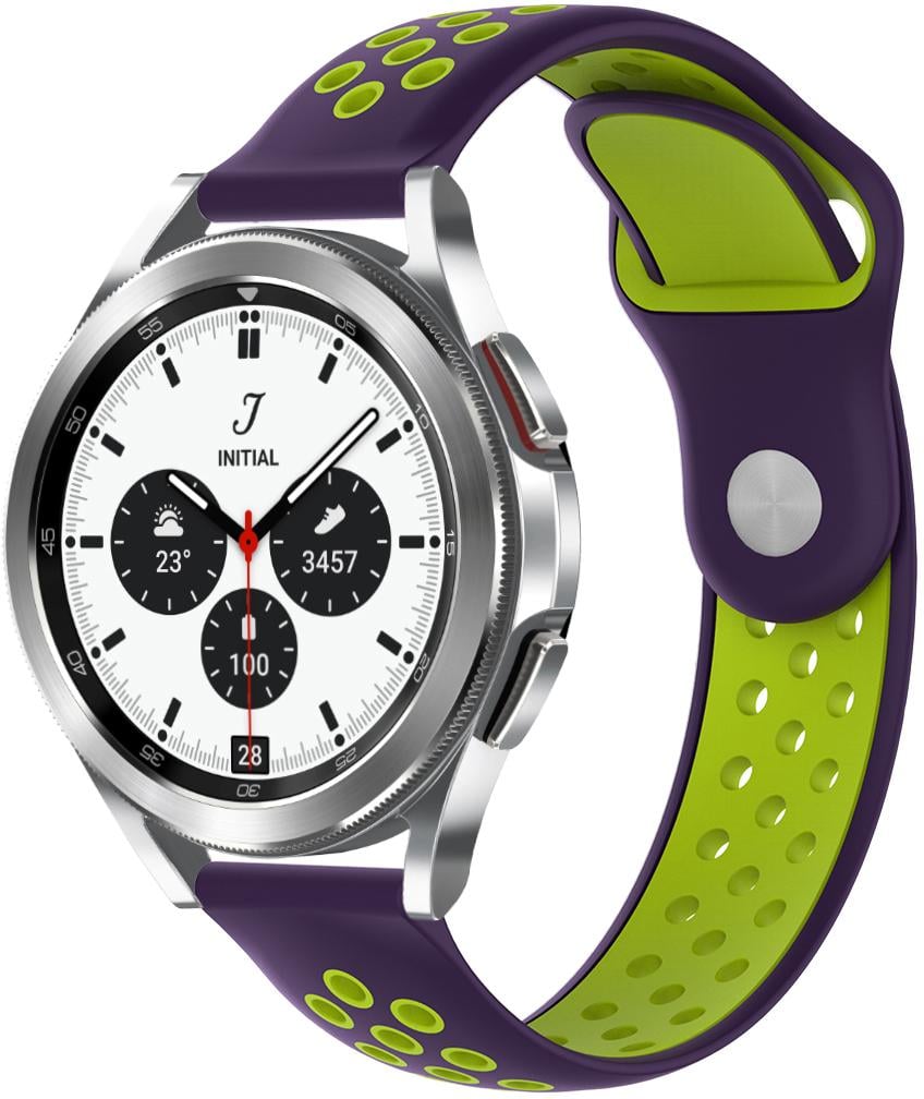 Ремешок Sport для Galaxy Watch 4 Classic 42 мм Violet Green (23480-21) Ремешок Sport для Galaxy Watch 4 Classic 42 мм Violet Green (23480-21)